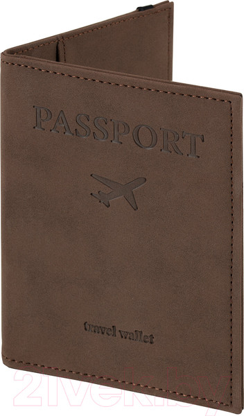 Изображение товара Обложка на паспорт Brauberg Passport / 238204 (коричневый)