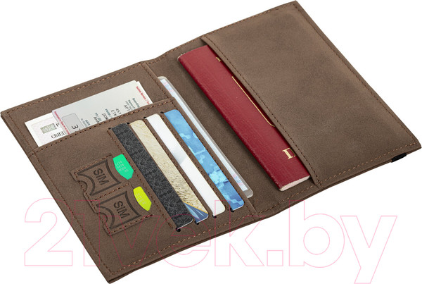 Изображение товара Обложка на паспорт Brauberg Passport / 238204 (коричневый)