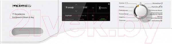 Изображение товара Сушильная машина Miele TEL 785 WP EcoSpeed9kg ChromeEdition / 12EL7852RU