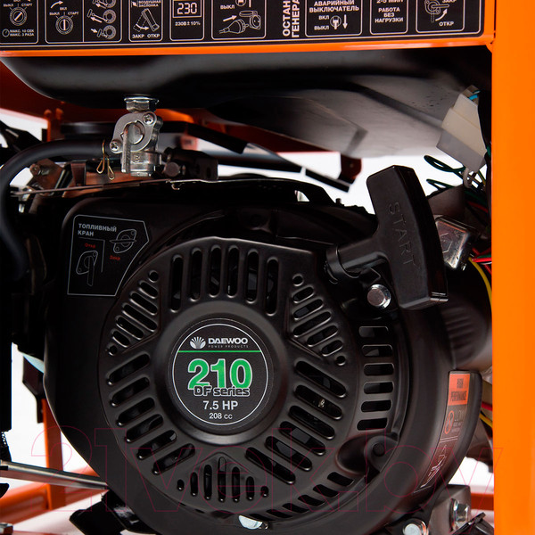 Изображение товара Гибридный генератор Daewoo Power GDA 3500DFE