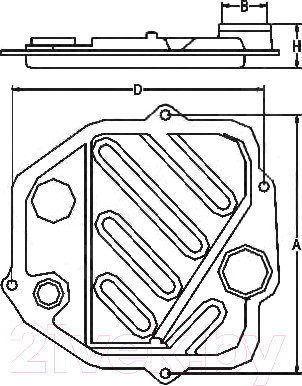 Изображение товара Фильтр АКПП SCT SG1025