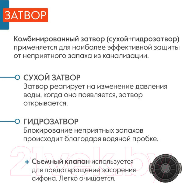 Изображение товара Трап для душа Axus Universal tdu900