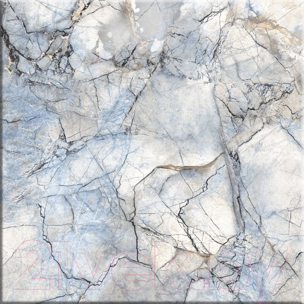 Изображение товара Плитка Beryoza Ceramica Solo G (418x418, синий)