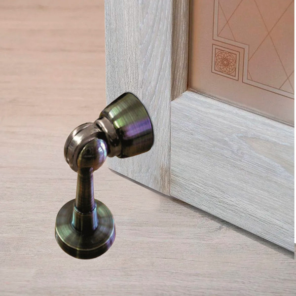 Изображение товара Ограничитель дверной Trodos 106 магнитный L73 (коробка, бронза)