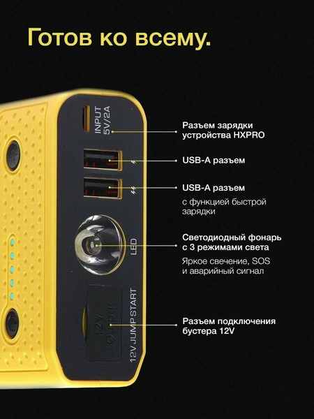Изображение товара Пусковое устройство Hummer HX Pro