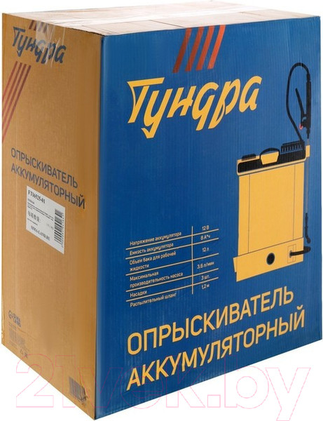 Изображение товара Опрыскиватель аккумуляторный Tundra 9194164