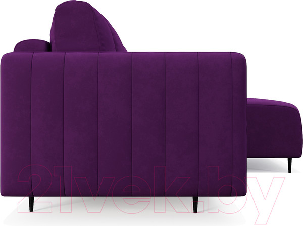 Изображение товара Диван угловой Mebel-Ars Маркфул/Флорент (фиолетовый)