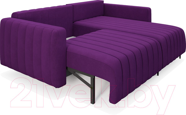 Изображение товара Диван угловой Mebel-Ars Маркфул/Флорент (фиолетовый)