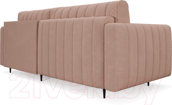 Изображение товара Диван угловой Mebel-Ars Маркфул/Флорент (кордрой бежевый)
