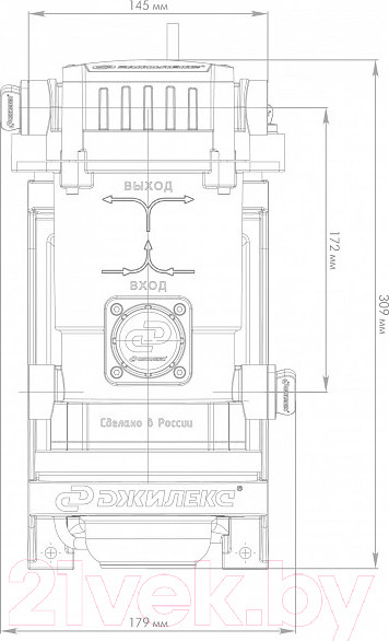 Изображение товара Поверхностный насос Джилекс Комфорт Про 25/16 (4003)