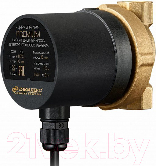 Изображение товара Циркуляционный насос Джилекс Циркуль Premium 15/15 / 2400
