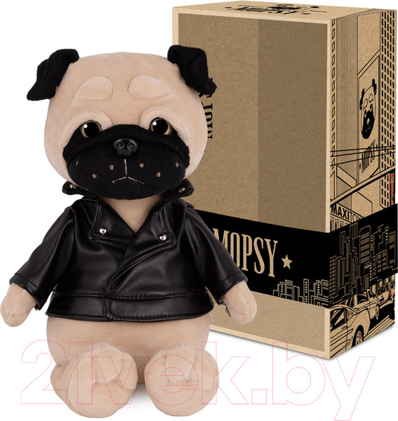 Изображение товара Мягкая игрушка Mopsy В кожаной куртке / MT-MRT-M002-20