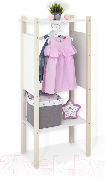 Изображение товара Стеллаж Бельмарко Svogen Трансформер 2 в 1 / 1872 (бежевый)