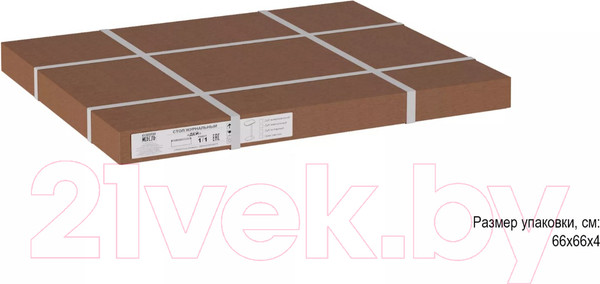 Изображение товара Приставной столик Калифорния мебель Дей (орех кантри)