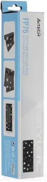 Изображение товара Коврик для мыши A4Tech FStyler FP75 (черный/белый)