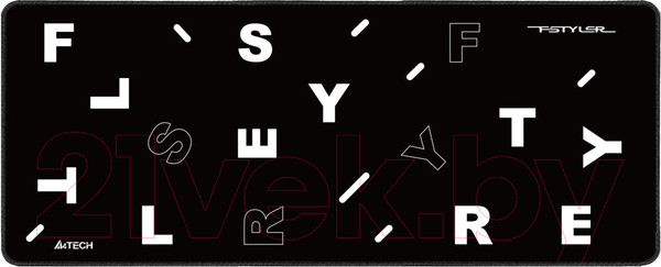 Изображение товара Коврик для мыши A4Tech FStyler FP75 (черный/белый)
