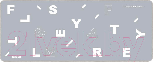 Изображение товара Коврик для мыши A4Tech FStyler FP75 (серый/белый)