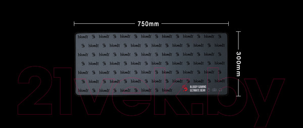 Изображение товара Коврик для мыши A4Tech Bloody BP-30L (черный)