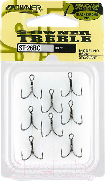 Изображение товара Набор крючков рыболовных Owner ST-26BC №14 / 5626-961-14 (8шт)