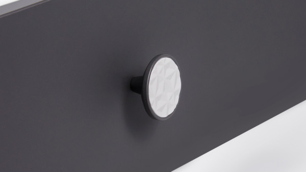 Изображение товара Ручка для мебели Boyard Sfera Factura RC523GR.1/W