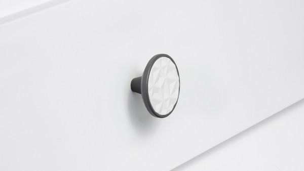 Изображение товара Ручка для мебели Boyard Sfera Factura RC523GR.1/W