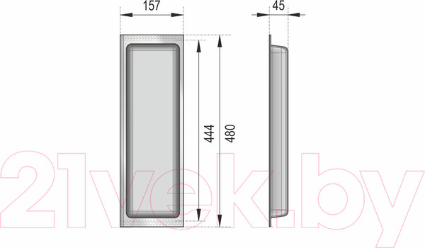 Изображение товара Органайзер для столовых приборов Boyard PC12/GRPH/157x480