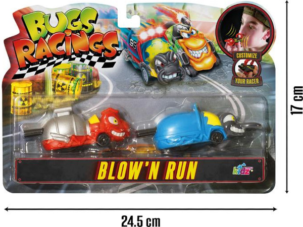 Изображение товара Набор игрушечных автомобилей Bugs Racings Гонка жуков / K02BR006