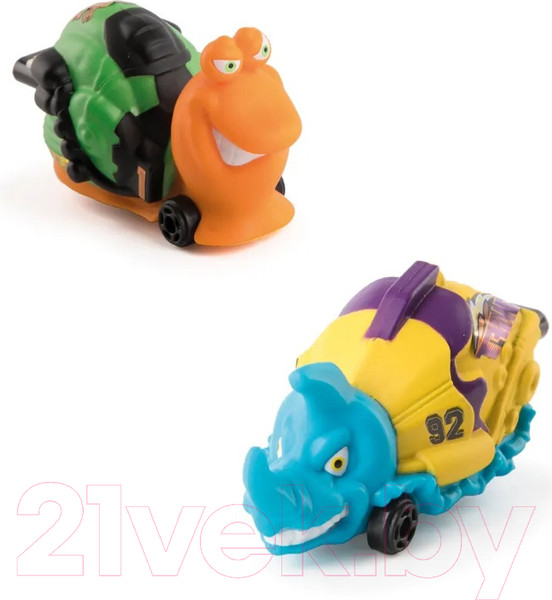 Изображение товара Набор игрушечных автомобилей Bugs Racings Гонка жуков / K02BR006-2 (синий/зеленый)