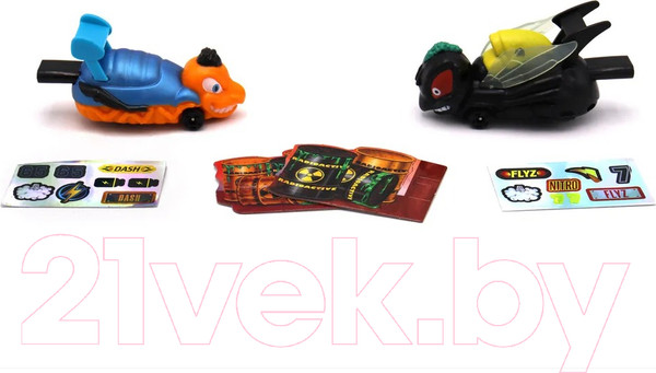 Изображение товара Набор игрушечных автомобилей Bugs Racings Гонка жуков / K02BR006-3 (черный/оранжевый)