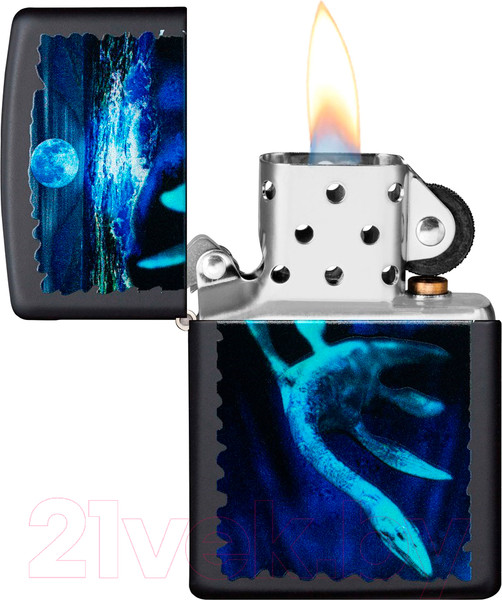Изображение товара Зажигалка Zippo Lock Ness / 49697 (черный)