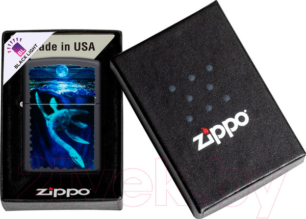 Изображение товара Зажигалка Zippo Lock Ness / 49697 (черный)