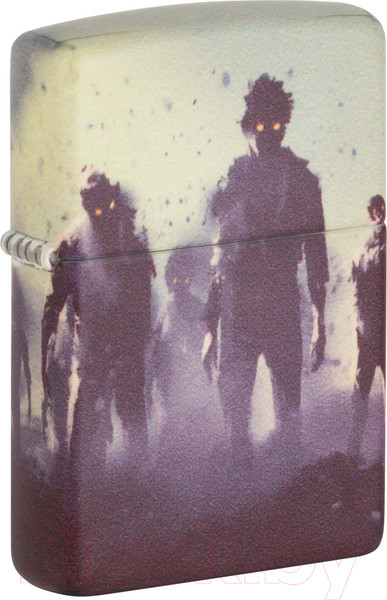 Изображение товара Зажигалка Zippo Zombie Design / 49807 (белый)