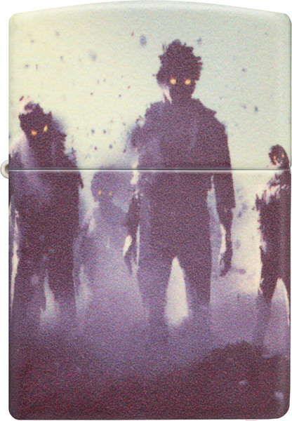 Изображение товара Зажигалка Zippo Zombie Design / 49807 (белый)