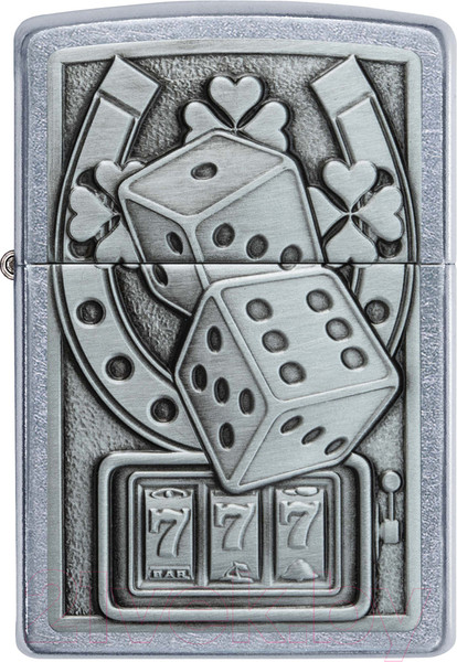 Изображение товара Зажигалка Zippo Lucky 7 / 49294 (серебристый)