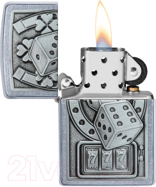 Изображение товара Зажигалка Zippo Lucky 7 / 49294 (серебристый)