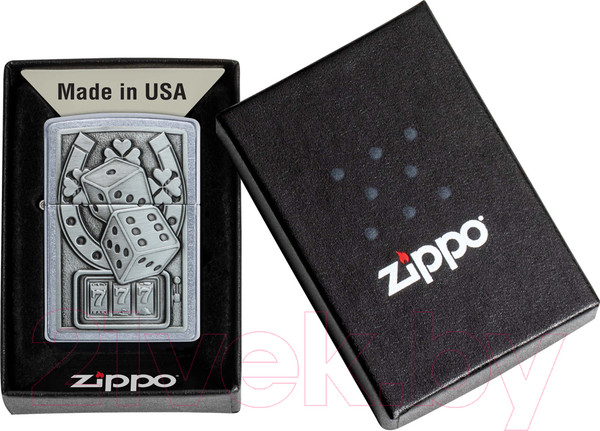 Изображение товара Зажигалка Zippo Lucky 7 / 49294 (серебристый)