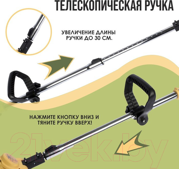 Изображение товара Триммер аккумуляторный Tundra 9212152