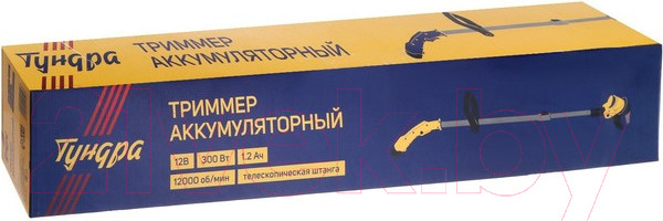 Изображение товара Триммер аккумуляторный Tundra 9212152