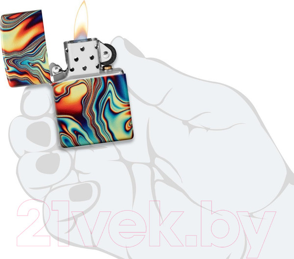 Изображение товара Зажигалка Zippo Colorful Swirl / 48612