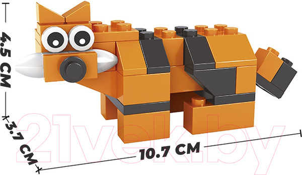 Изображение товара Конструктор Keyixing Средний набор для творчества / 3548641