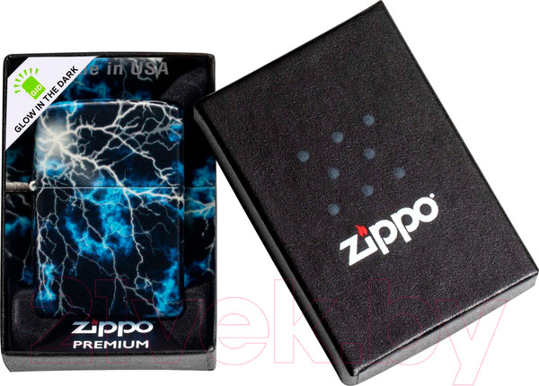 Изображение товара Зажигалка Zippo Lightning / 48610 (черный)
