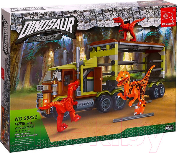 Изображение товара Конструктор Keyixing Диноленд / 4351972