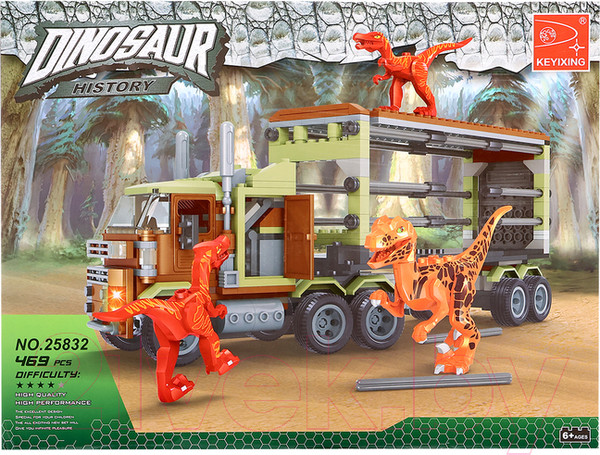 Изображение товара Конструктор Keyixing Диноленд / 4351972