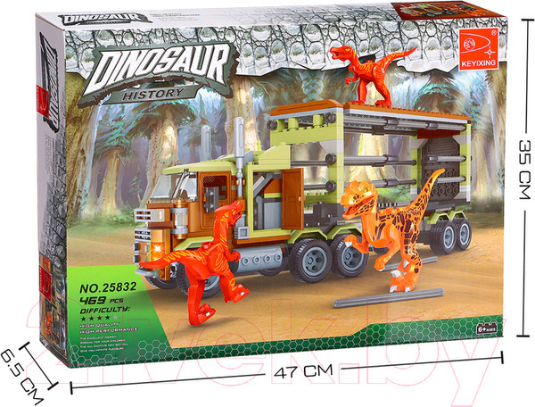 Изображение товара Конструктор Keyixing Диноленд / 4351972