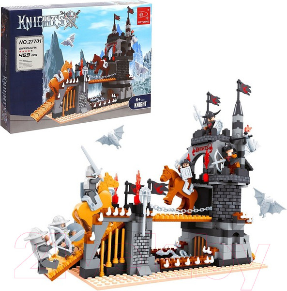 Изображение товара Конструктор Keyixing Сила рыцаря: Осада крепости / 133983
