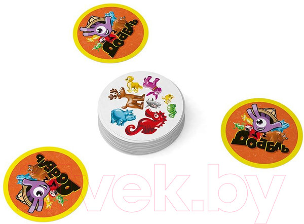 Изображение товара Настольная игра Asmodee Доббль Животные / УТ100029966