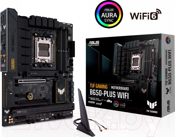 Изображение товара Материнская плата Asus TUF Gaming B650-Plus WiFi