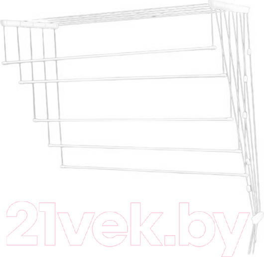 Изображение товара Сушилка для белья ПТФ Лиана Потолочная (1.4м, белый)