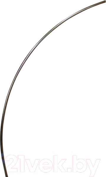 Изображение товара Карниз для ванны No Brand 1.10x1.70 Парус (хром, цельнометаллический)