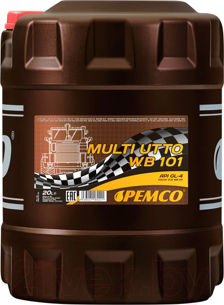 Изображение товара Трансмиссионное масло Pemco Multi UTTO WB 101 / PM2701-20 (20л)